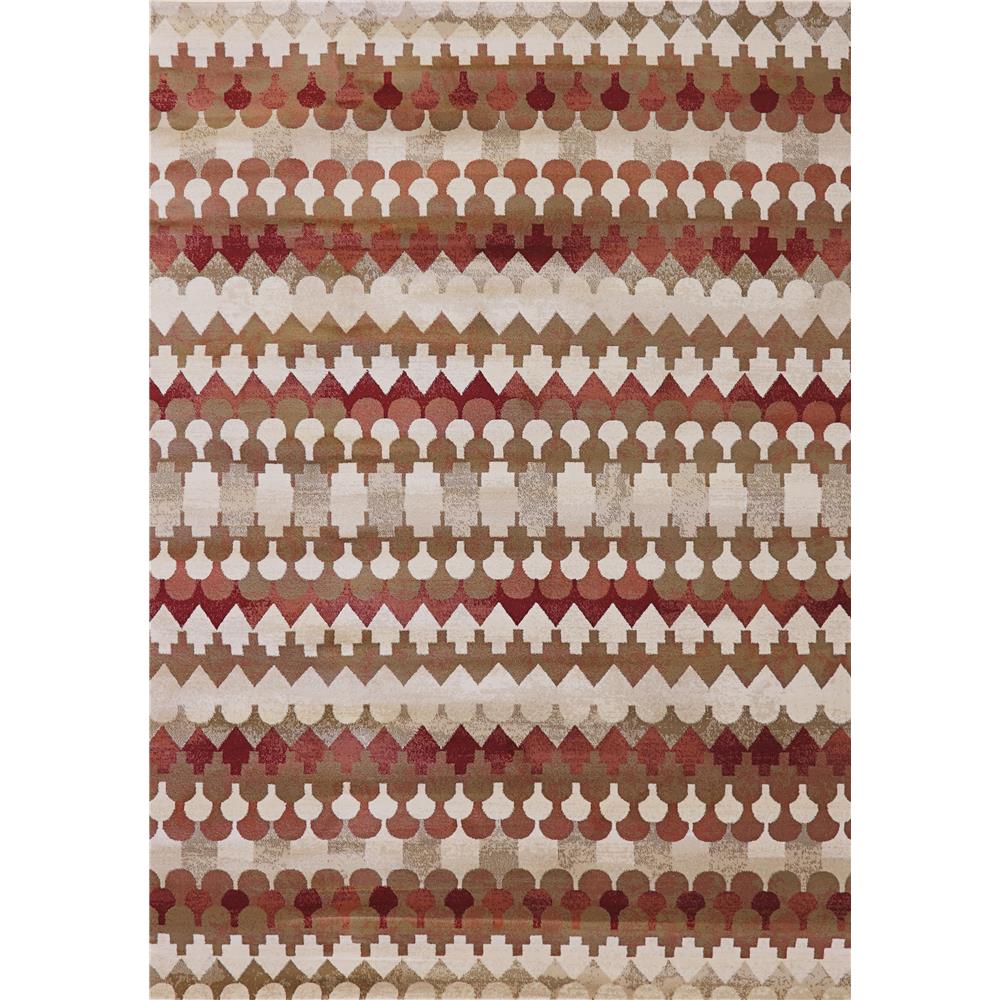 Dynamic Rugs 985016-339 Melody 3 Ft. 11 In. X 5 Ft. 3 In. Rectangle Rug in Red
